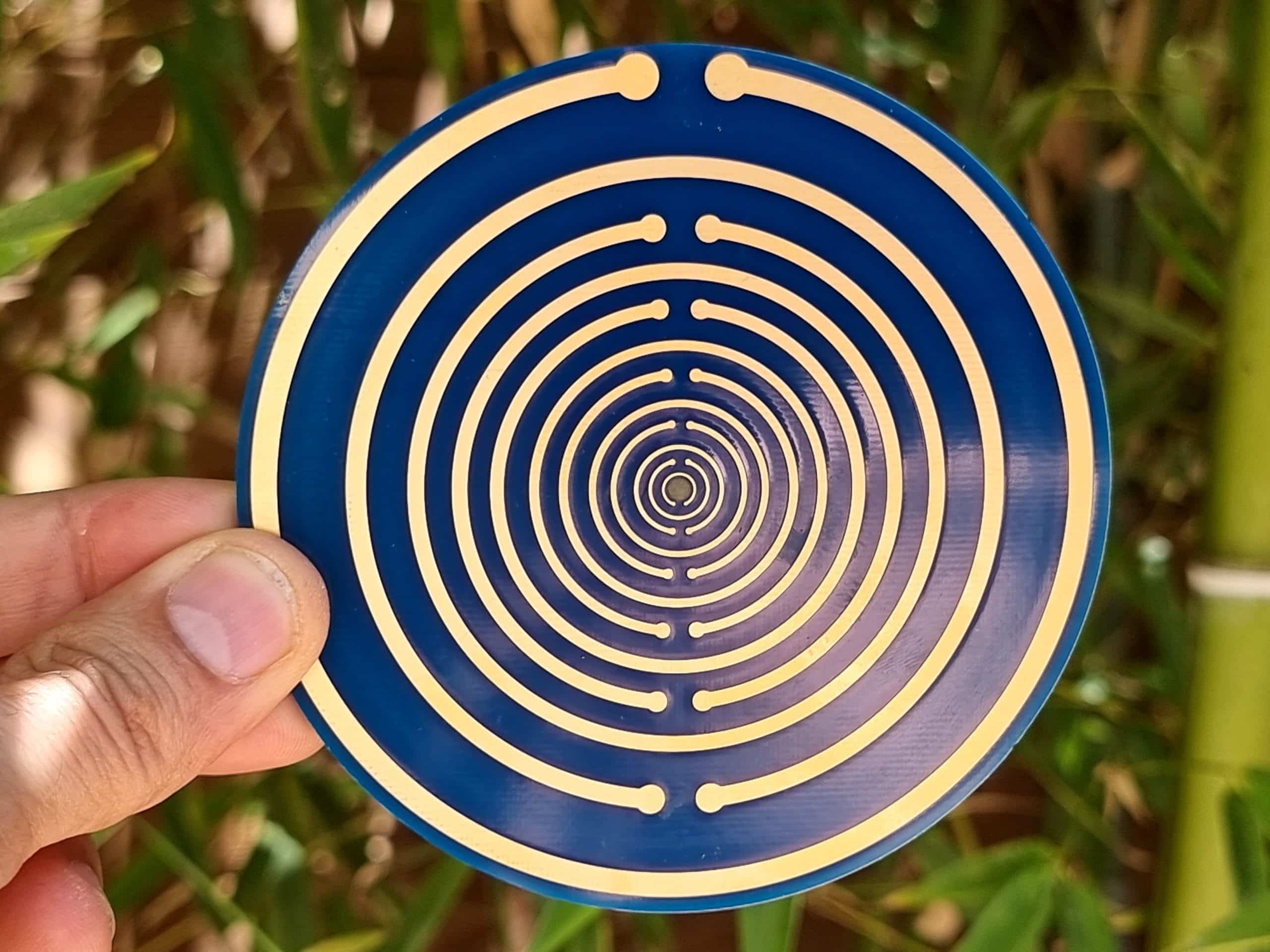 Lakhovsky H9 double-sided vitality disc - Héliquantix